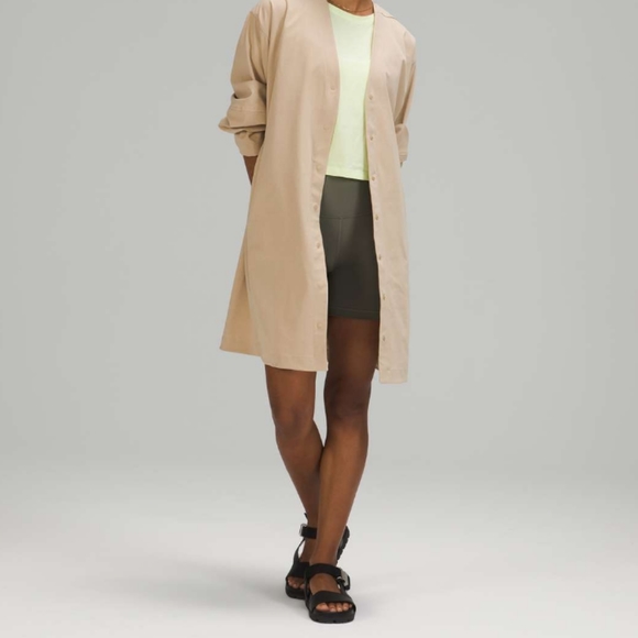 Lululemon Ventlight Button Front Dress NWOT - Picture 3 of 9